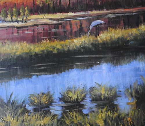 Pejzaż (50x60cm) na Arena.pl