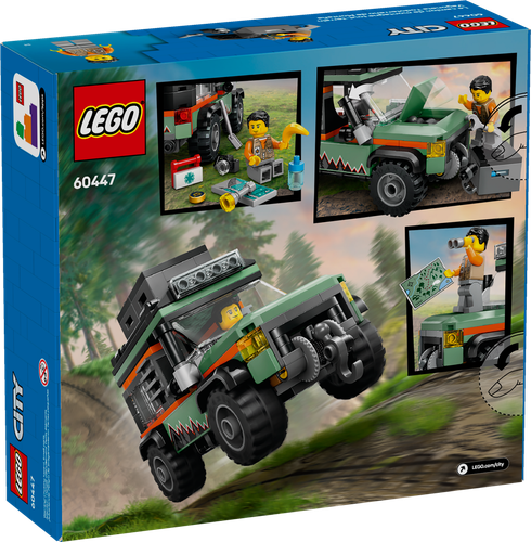 LEGO City Górska terenówka 4x4 SUV z wyciągarką 60447 na Arena.pl