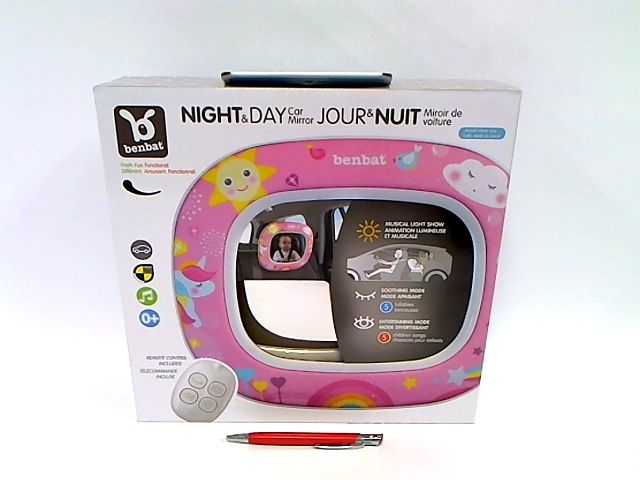 BenBat Lusterko d/auta Night&Day Unicol.07224 zdjęcie 1