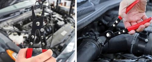 SZCZYPCE DO OPASEK ZACISKOWYCH ROZPRĘŻNYCH PROSTE ZESTAW SZCZYPIEC 2 na Arena.pl