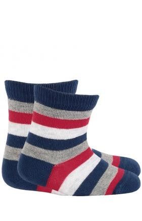 SKARPETKI WZOROWANE 0-2 LATA 18-20 wzór - dziewczynka na Arena.pl