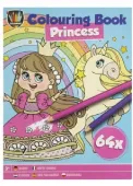 Kolorowanka dla dzieci 64 strony A5 Księżniczki