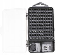 ZESTAW ŚRUBOKRĘTÓW Narzędzi Precyzyjne Wkrętaki 115w1 Bity Torx 2294