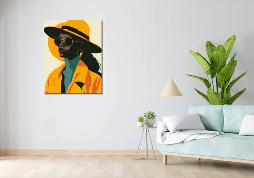 Obraz 70x90cm Żółta Stylowość na Arena.pl