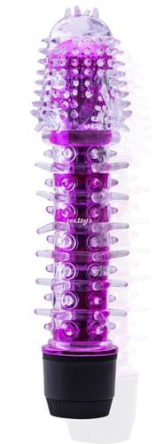 KOLCZASTY WIBRATOR Z MIĘCIUTEŃKIEGO ŻELU _ Masuje Kolcami RÓŻOWY na Arena.pl