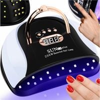 LAMPA DO PAZNOKCI UV LED 256W DO HYBRYD ŻELI MOCNA HYBRYDY SUN C4 PLUS