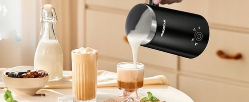 Spieniacz do mleka Podgrzewacz 4 tryby 500w czarny Aigostar na Arena.pl