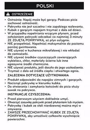 KUBEK TERMICZNY Z UCHEM CONTIGO STREETERVILLE 420ML CZARNY na Arena.pl