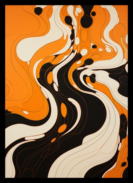Plakat 25x35cm Tańczący Atrament zdjęcie 2