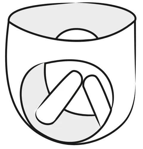 late x majtki lateksowe xl z pompowanymi elementami podwojnymi czarne na Arena.pl