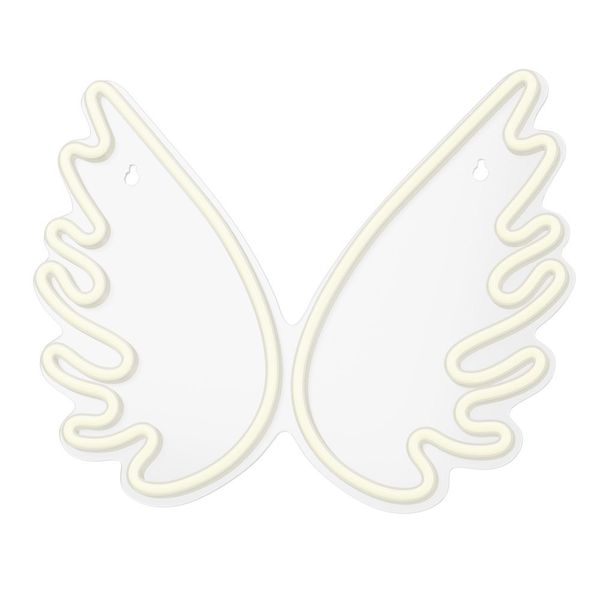 Neon PLEXI LED SKRZYDŁA białe FPNE09X Forever Light zdjęcie 2