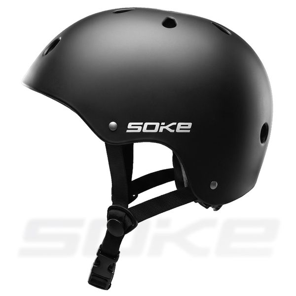 Kask sportowy S Soke K1 czarny zdjęcie 2