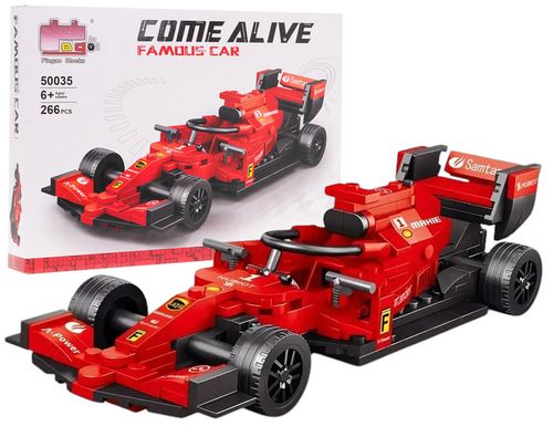 Zestaw Klocków Bolid F1 Czerwony 266El. na Arena.pl