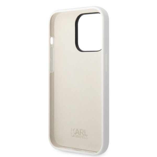 Etui Karl Lagerfeld do iPhone 14 Pro, Biały zdjęcie 7