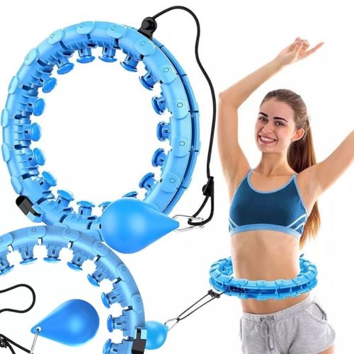 HULA HOP Z OBCIĄŻENIEM I FUNKCJA MASAŻU ODCHUDZAJĄCE Z WYPUSTKAMI SMART FIT na Arena.pl