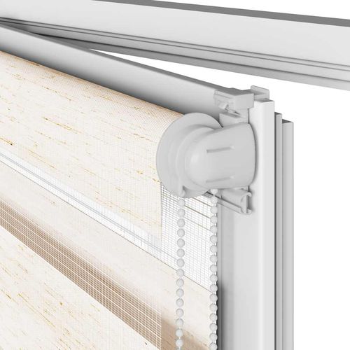 Roleta zebra, 135x100 cm, szerokość tkaniny 130,9 cm, poliester na Arena.pl