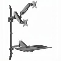 Uchwyt do Monitora i Klawiatury 17-32" VESA 2 MONITORY 16kg Spacetronik