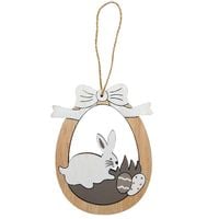 ZAWIESZKA WIELKANOCNA STROIK WISZĄCY KRÓLIK WIELKANOCNY 20cm
