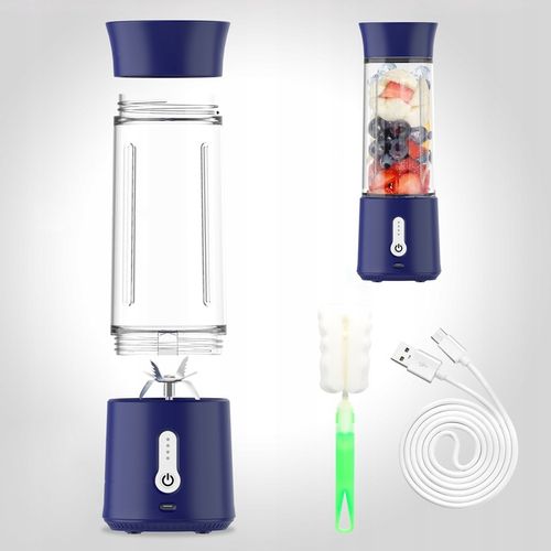 BLENDER KIELICHOWY DO SMOOTHIE I KOKTAJLI RECZNY beWell 500ml BEZPRZEWODOWY na Arena.pl