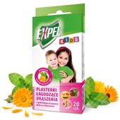 Kids plasterki łagodzące ukąszenia owadów dla dzieci nagietek mięta Expel