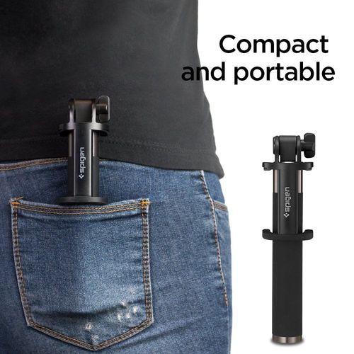 Spigen S530W Wireless Selfie Stick Black na Arena.pl