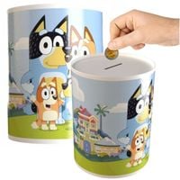 Skarbonka Bluey Piesek Pies Duża Puszka Metalowa Dla Dzieci Dekoracja