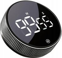 2X Cyfrowy minutnik elektroniczny na magnes LED timer stoper zegar