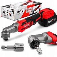 GRZECHOTKA KLUCZ UDAROWA AKUMULATOROWA 18V YATO 160NM 4AH ADAPTER YT828030