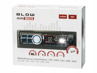 RADIO SAMOCHODOWE BLUETOOTH 1-DIN RDS USB AUX SD PILOT ODŁĄCZANY PANEL