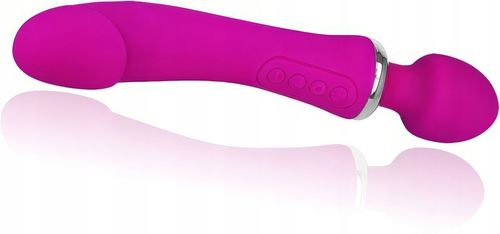 LUKSUSOWY WIBRATOR DAMSKI 2w1 PODGRZEWANY DO 45stC - USB DAWCA ORGAZMÓW na Arena.pl