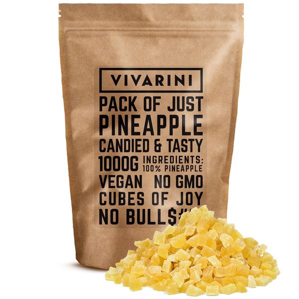 Vivarini – Ananas kandyzowany 1 kg zdjęcie 1