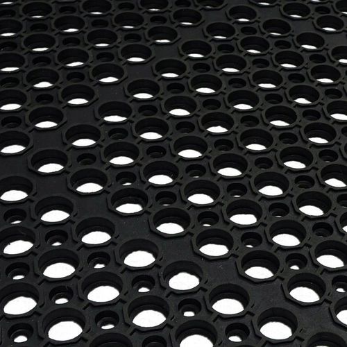 Wycieraczka ażurowa gruba mata wejściowa z perforowanej gumy 60x90 na Arena.pl