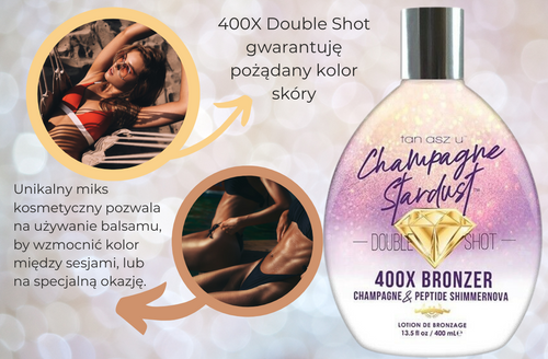 Tan Asz U Champagne Stardust Bronzer 400ml na Arena.pl