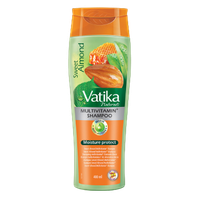 Szampon nawilżający z słodkim migdałem Multivitamin+ Vatika Dabur 400ml