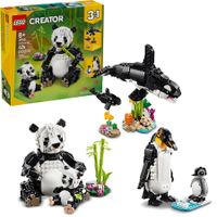 LEGO Creator 3w1 Dzikie zwierzęta rodzina Pand Orki Pingwin i pisklę 31165