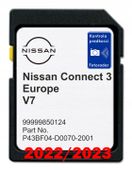 MAPA NISSAN LCN3 V7 2022/2023 QASHQAI JUKE RADARY