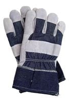 rękawice skóra bydlęca, dwoina, jeans rb - 6 par - rek sk 201