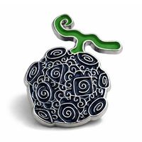 Jiki Jiki no Mi | 4 cm | Metal | Przypinka Anime | One Piece