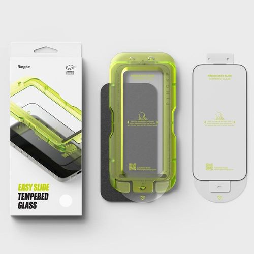 SZKŁO HARTOWANE RINGKE EASY SLIDE 2-PACK IPHONE 17 BLACK na Arena.pl