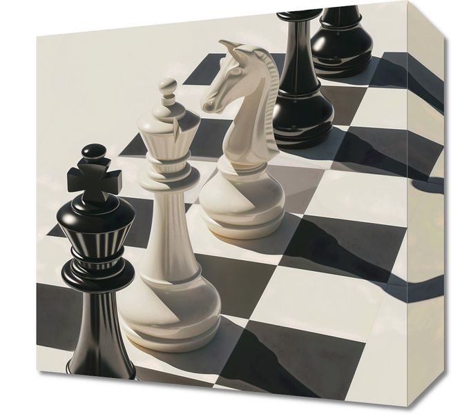 Obraz 30x30cm Szach i Mat zdjęcie 1