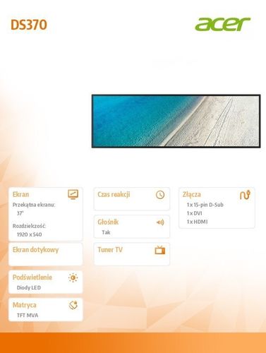 Monitor Stretch Signage DS370 LFD na Arena.pl