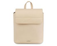 Beżowy plecak damski Dominica - Giovani Beż Srebrny