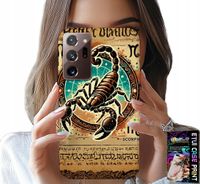 ETUI DO SAMSUNG NOTE 20 ULTRA - SKORPION ZNAK ZODIAKU ASTRONOMIA + FOLIA