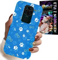 ETUI DO XIAOMI NOTE 9 - ŁAPKI KOŚCI PIES PATROL WZORY DLA DZIECI