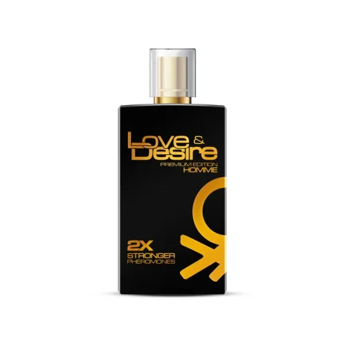 love&desire gold men 100 ml - intensywny zapach z czterema na Arena.pl