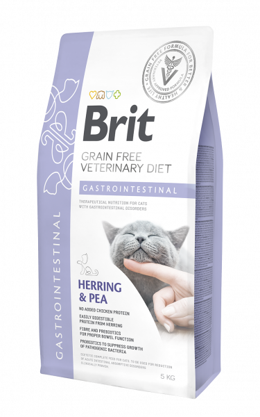 Brit GF Veterinary Diets Cat Gastrointestinal 400g zdjęcie 1