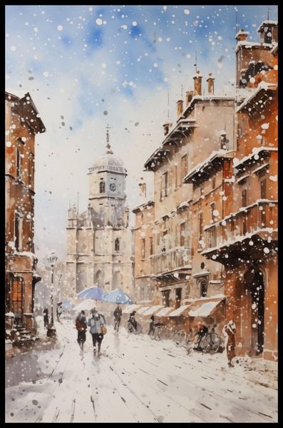 Plakat 53x81cm Urok Starych Miast zdjęcie 2