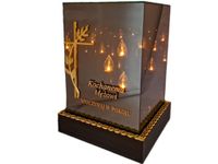 MĄŻ MĘZOWI SOLAR SOLARNY ZNICZ LAMPION KWT GIGANT 3D KRZYŻ ZŁOTO