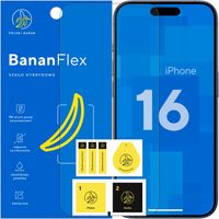Szkło hybrydowe 7H BananFlex ochronne do Apple iPhone 16