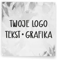 Naklejki LOGO ETYKIETY REKLAMOWE wlepy nadruk grafika tekst 7x7cm 500szt